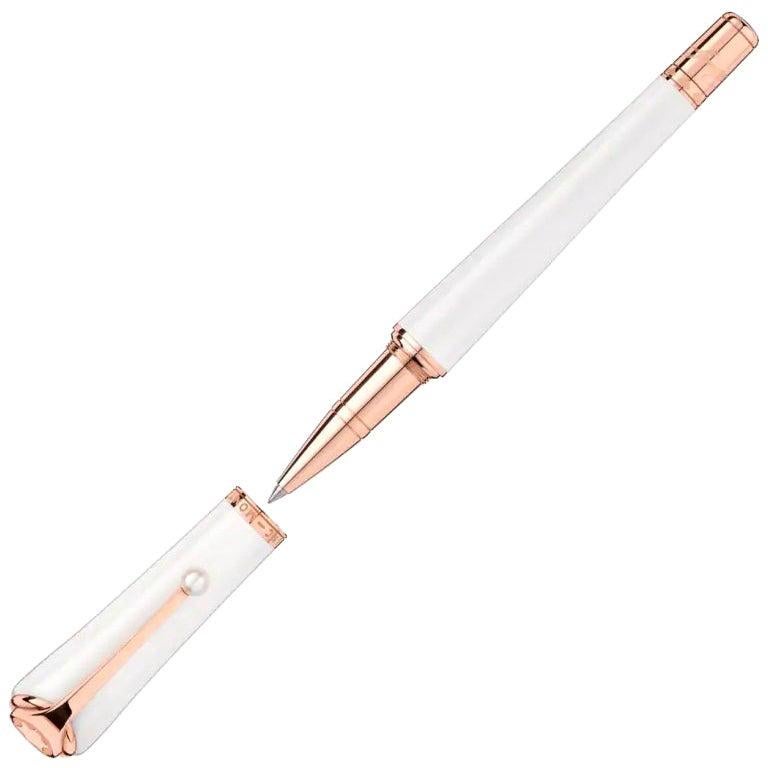 Montblanc Muses Marilyn Monroe Special Edition Pearl Rollerball Pen 117885 For Sale