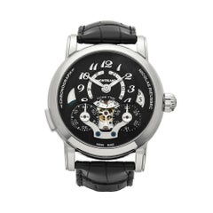 Used Montblanc Nicolas Rieussec Home Time Stainless Steel Men’s 107070