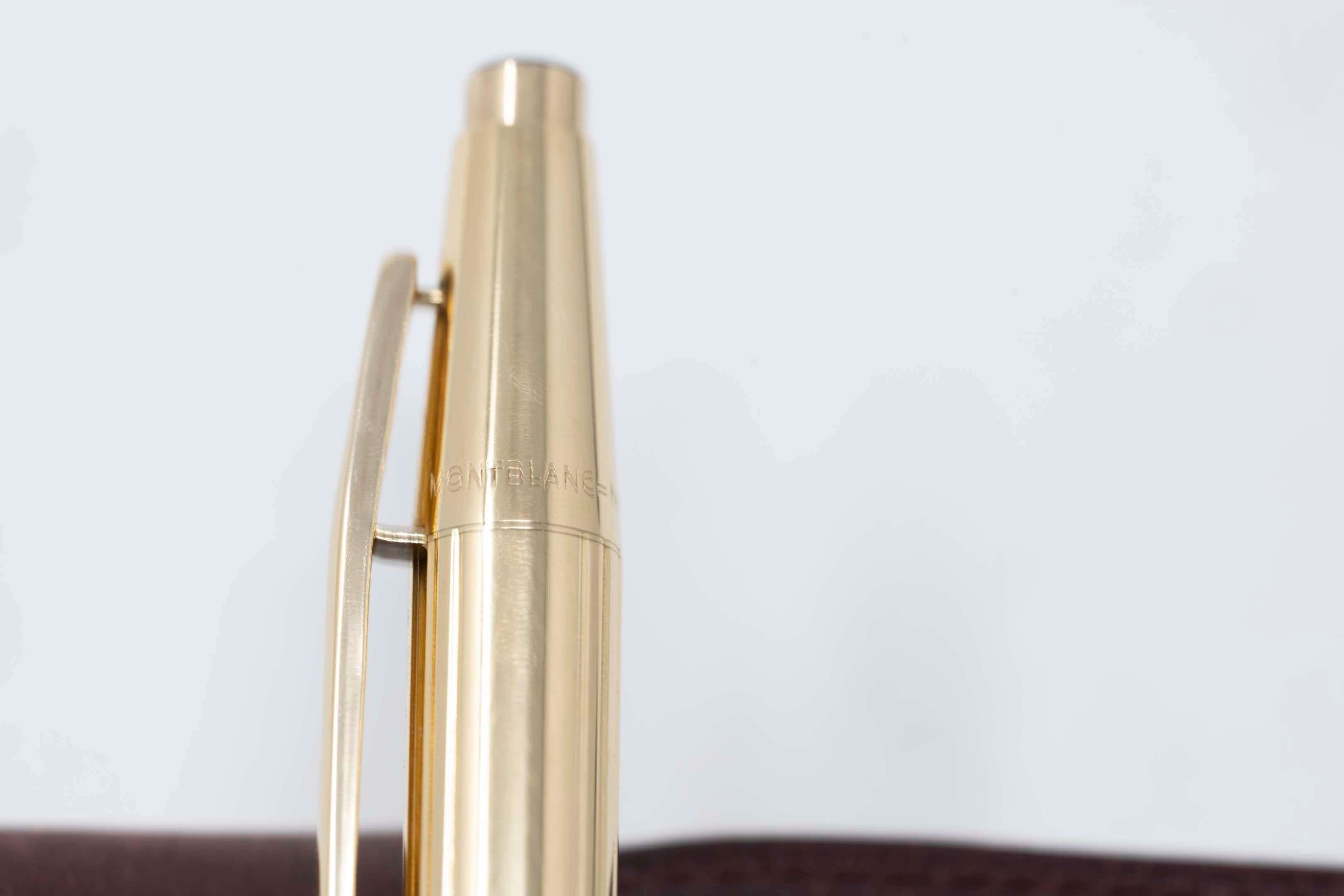 Montblanc Noblesse Oblige Slimline Fountain Pen & Roll Ballpoint Pen 3