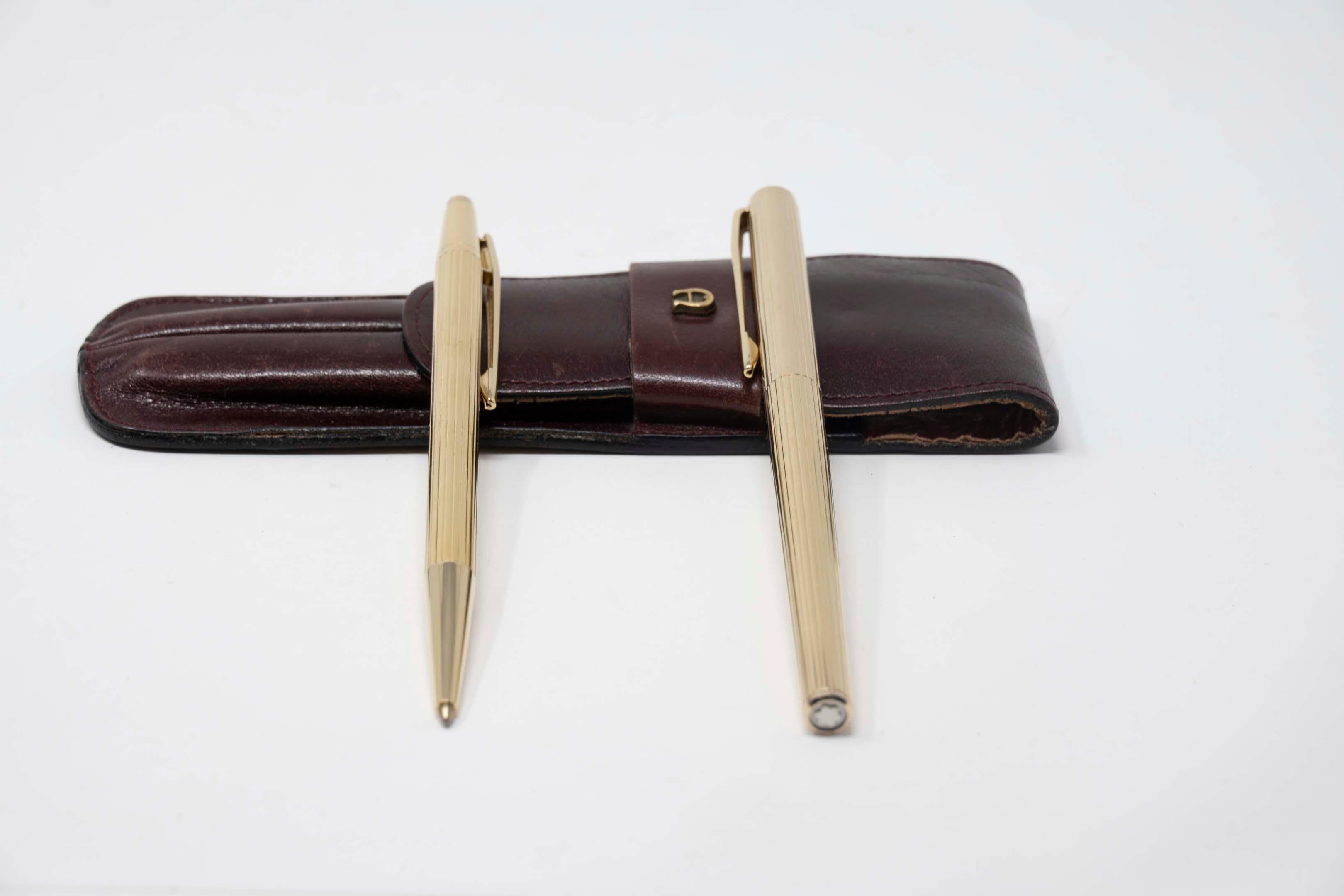 montblanc noblesse slimline fountain pen