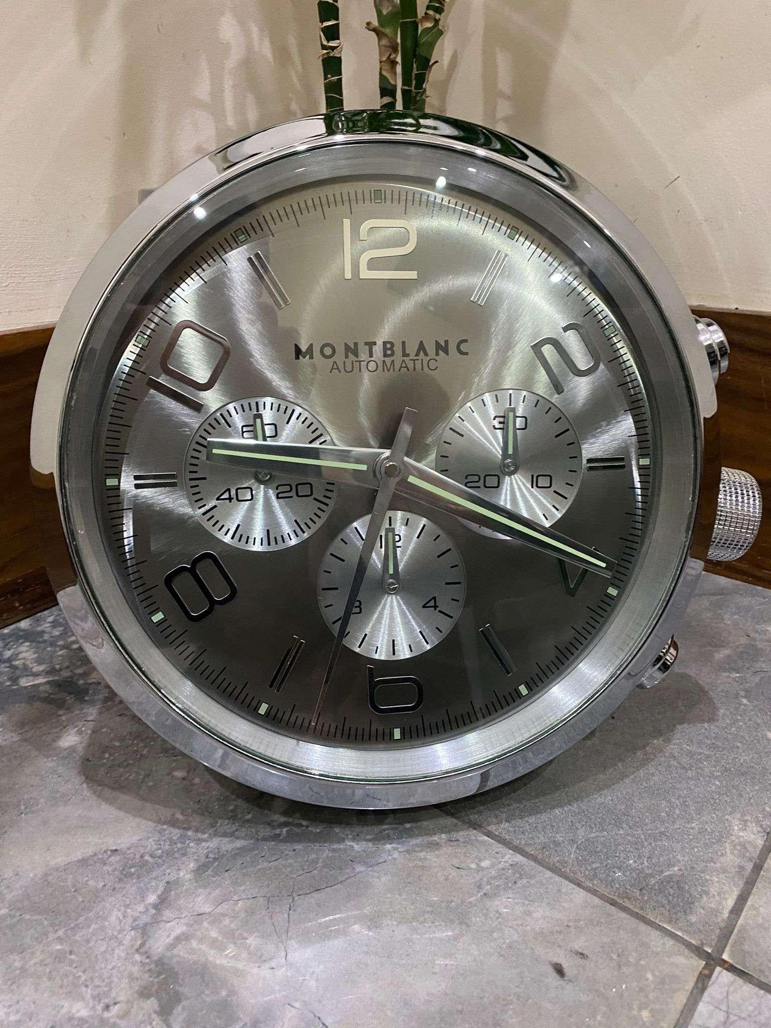 montblanc wall clock