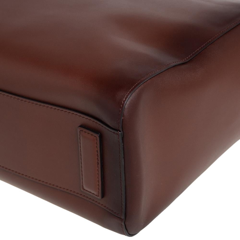 Montblanc Ombre Brown Leather Meisterstück Sfumato Briefcase 3