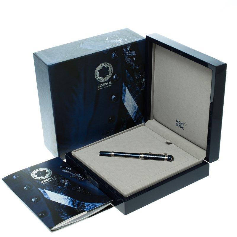 Men's Montblanc Patron  Art Joseph II Limited Edition 888 Fountain Pen, with 18k Gold