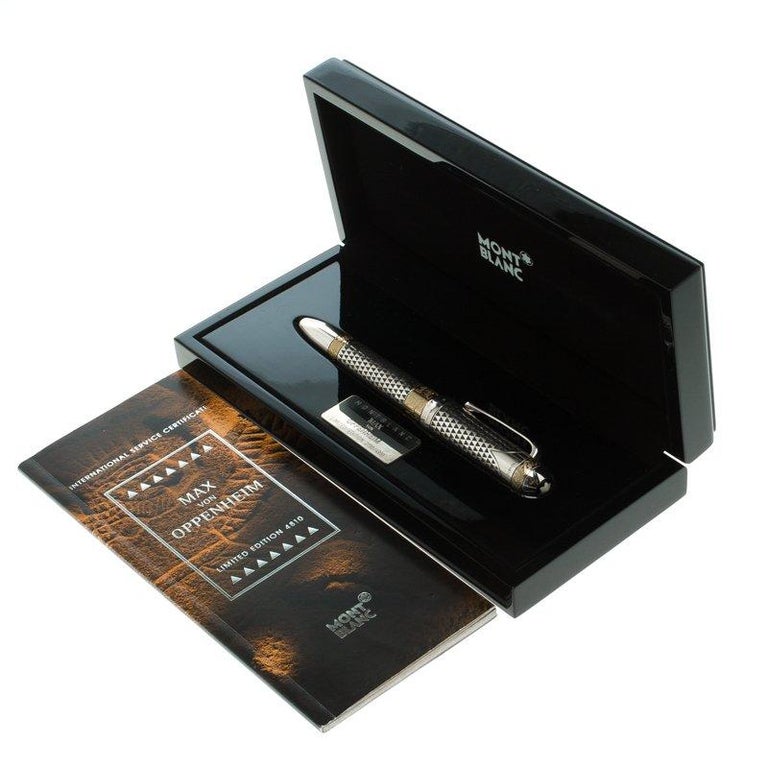 Montblanc Patron of Art Max Von Oppenheim Limited Edition 4810 Fountain