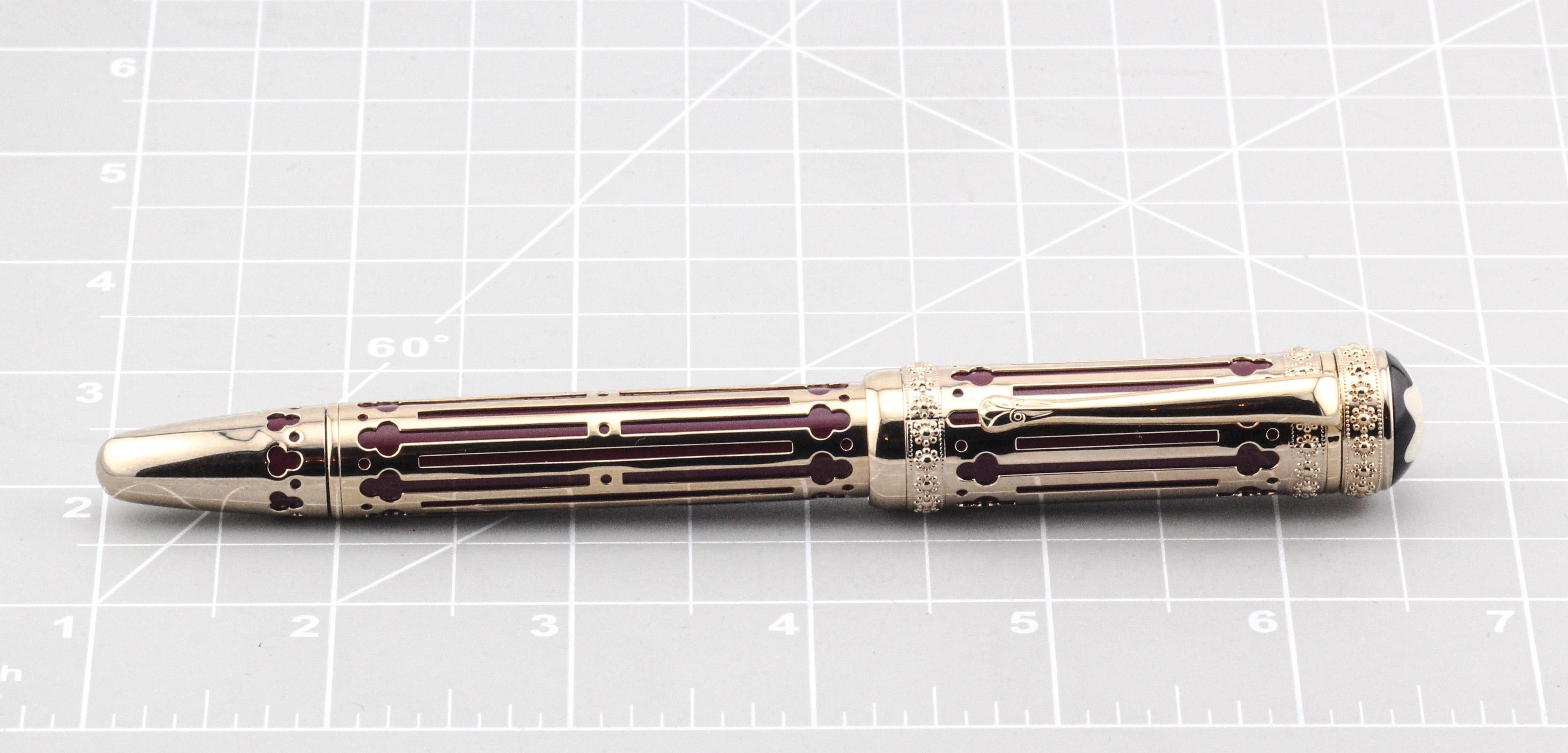 Montblanc Patron of the Art Edition Catherine the Great Fountain Pen For Sale 9