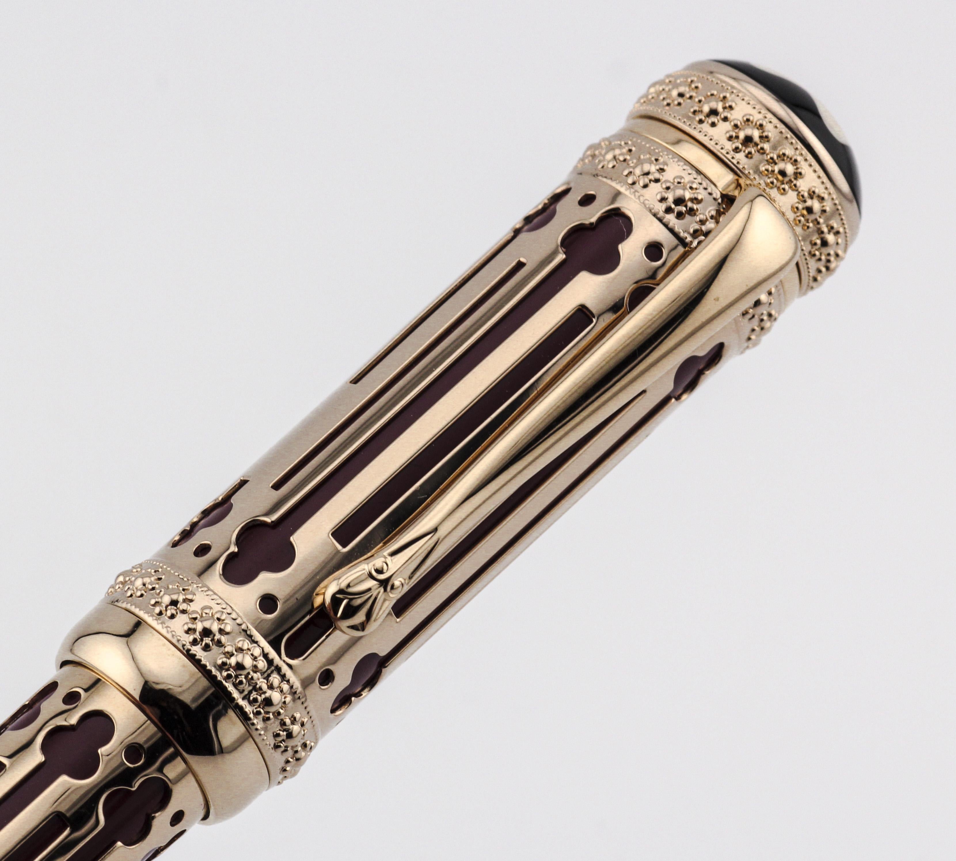 Montblanc Patron of the Art Edition Catherine the Great Fountain Pen For Sale 1