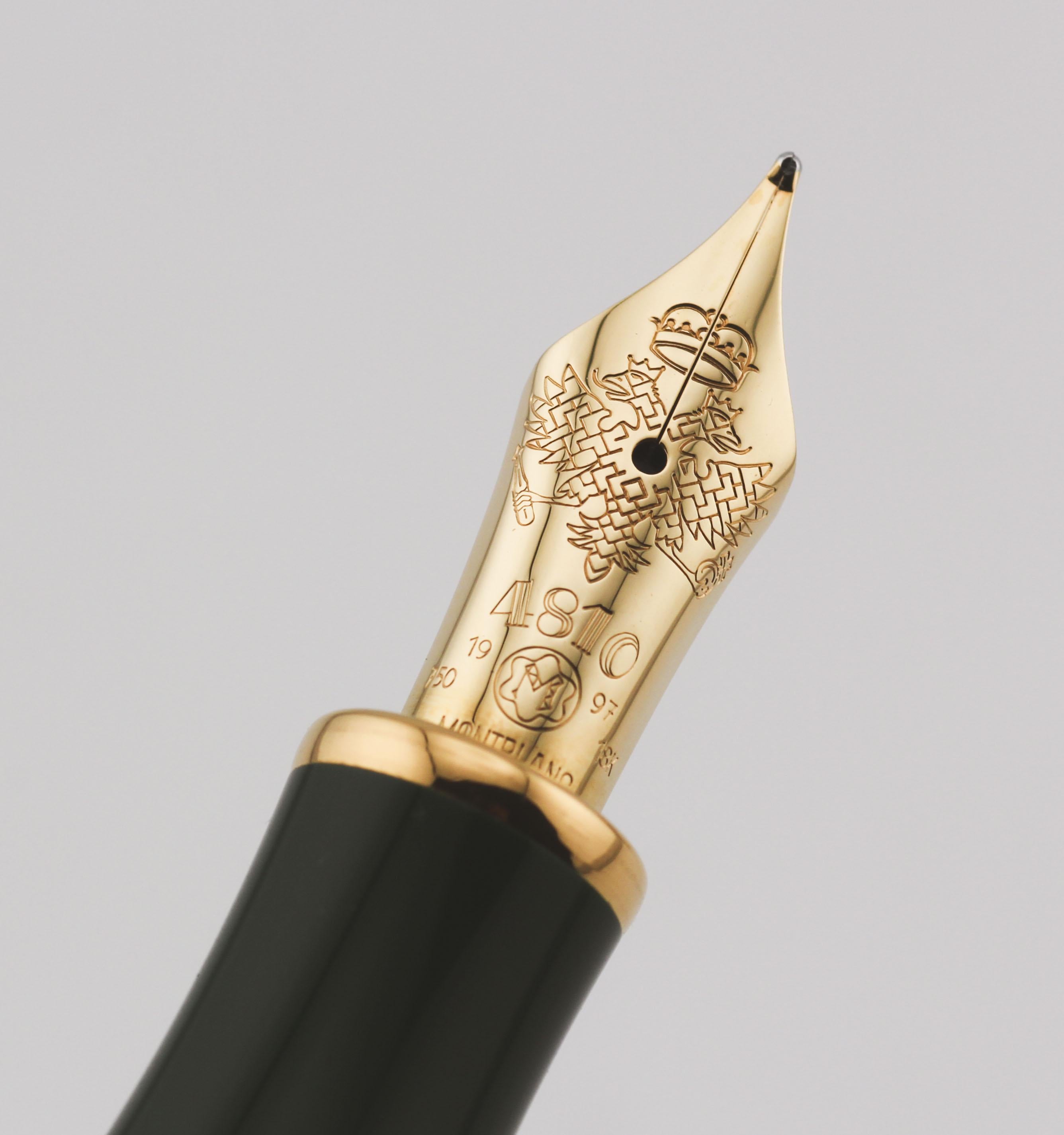 Montblanc Patron of the Art Edition Peter der Große Füllfederhalter 4810 Box Papiere im Angebot 2