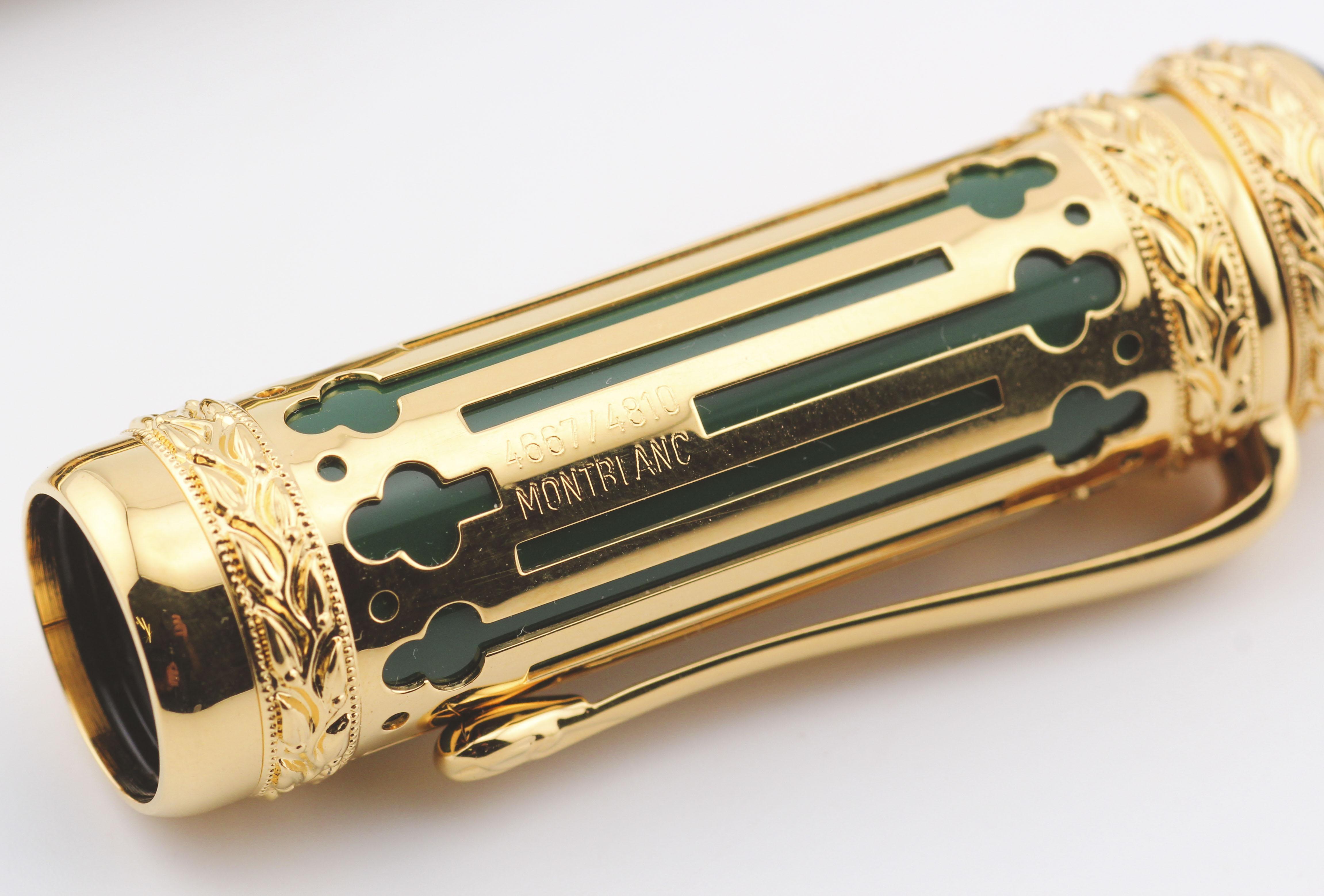 Montblanc Patron of the Art Edition Peter der Große Füllfederhalter 4810 Box Papiere im Angebot 4