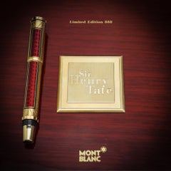 Montblanc, Piston Fountain Pen, Patron of the Art Sir Henry Tate 888 Limited