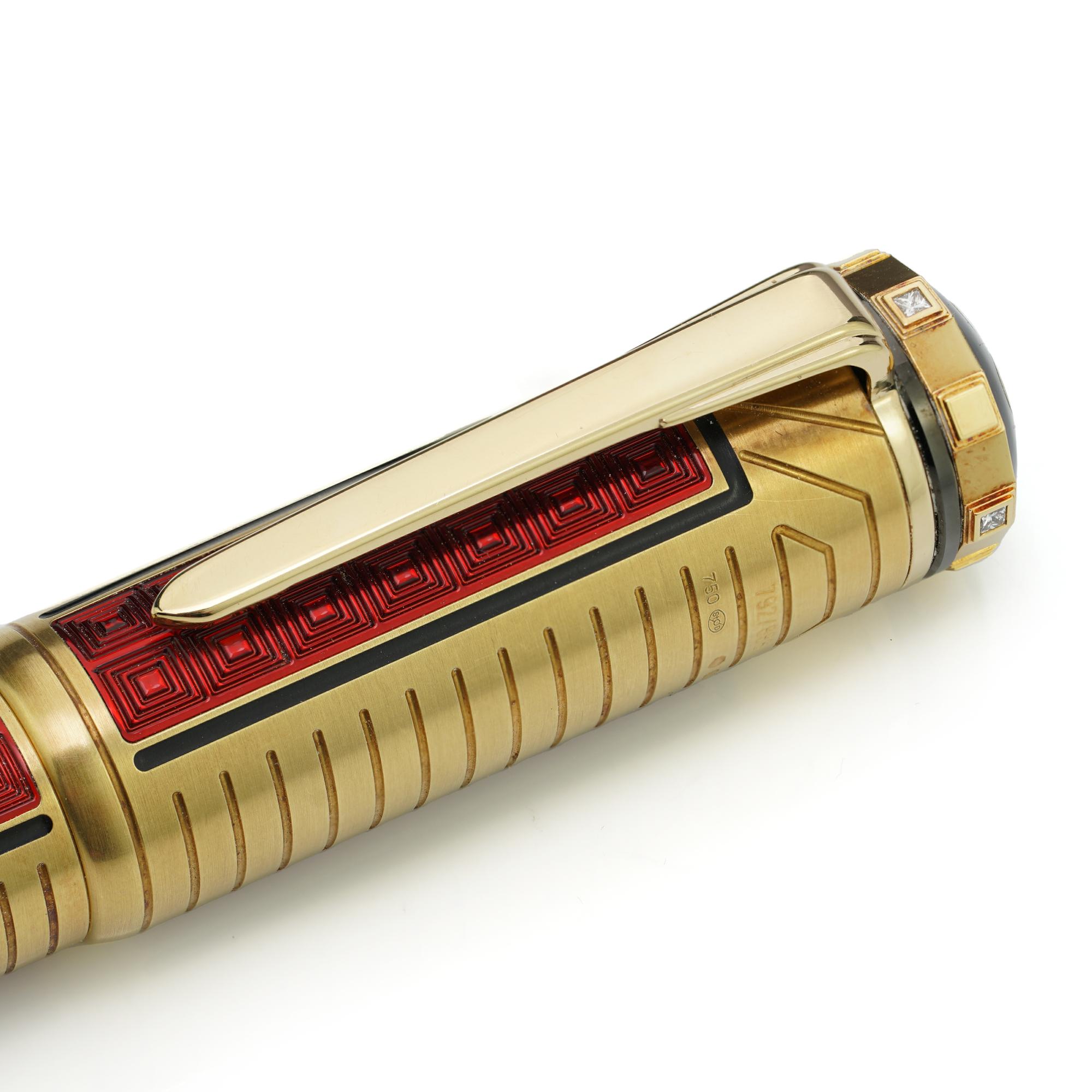 Montblanc, Piston Fountain Pen, Patron of the Art Sir Henry Tate 888 Limited For Sale 1