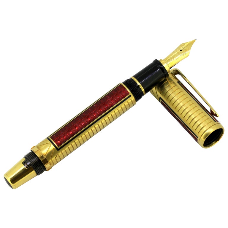 Montblanc, Piston Fountain Pen, Patron of the Art Sir Henry Tate 888