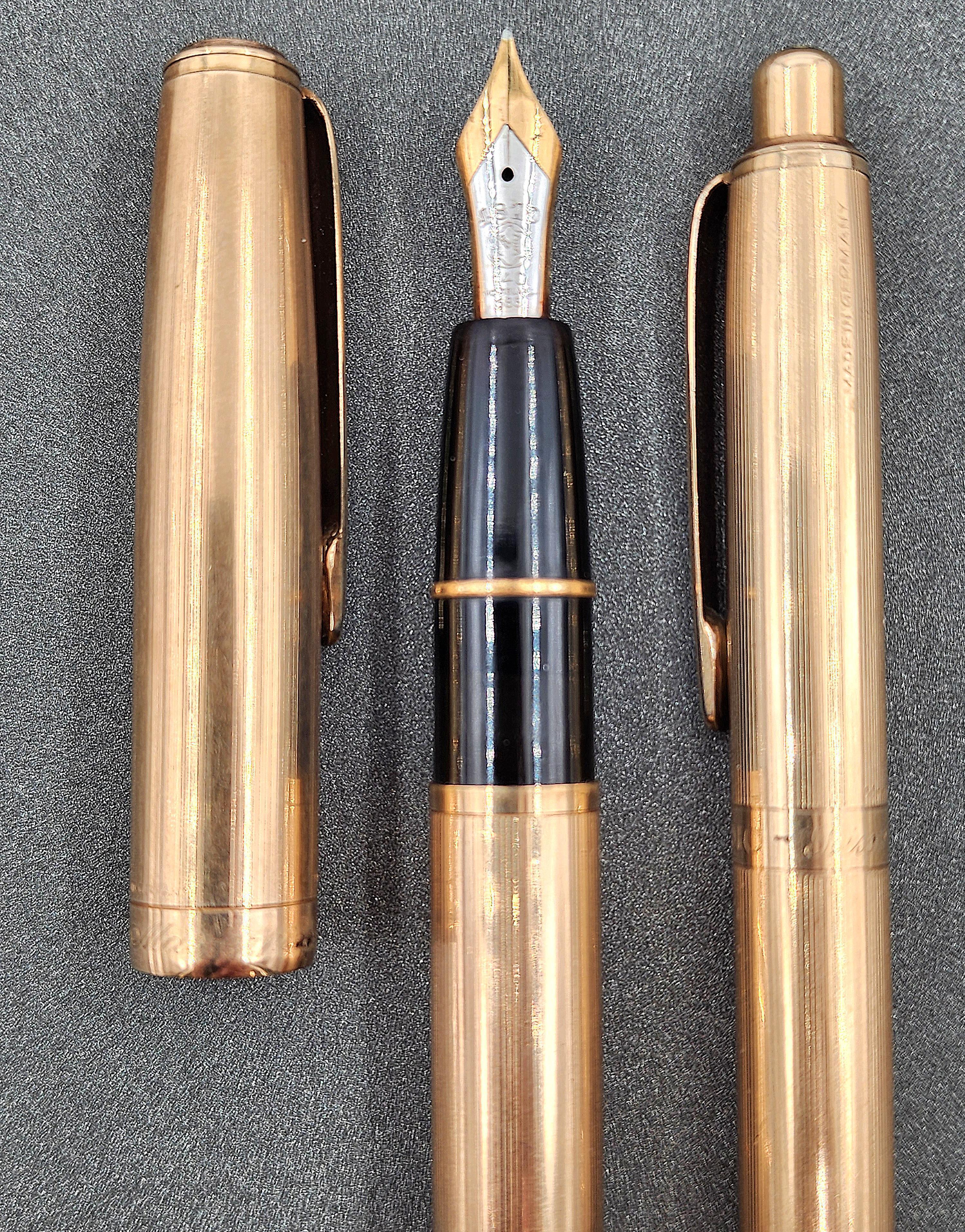 Moderne Montblanc Pix 772 Parure Stylo Plume & Meisterstruck 744 Masterpiece