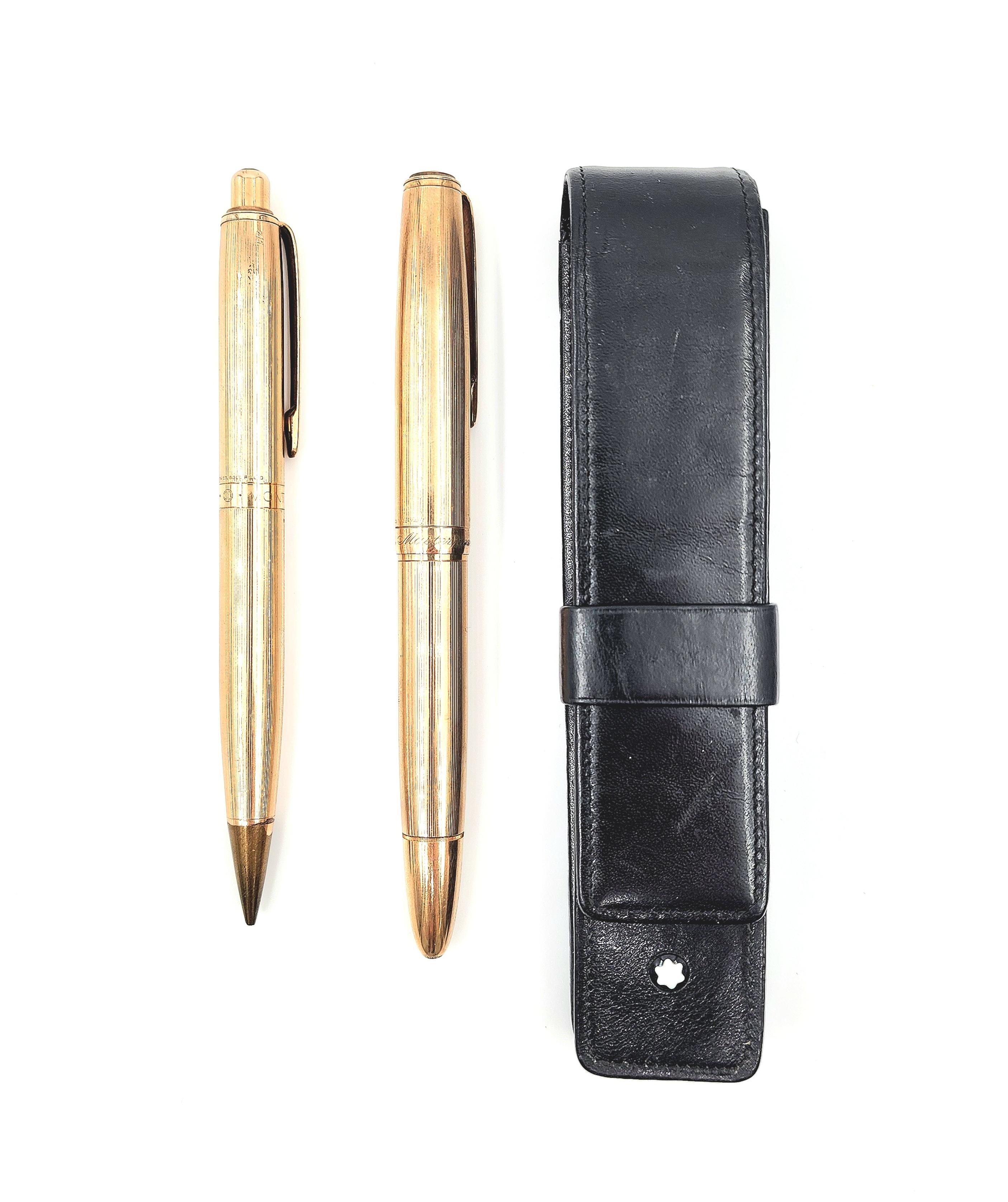 Montblanc Pix 772 Parure Stylo Plume & Meisterstruck 744 Masterpiece 2