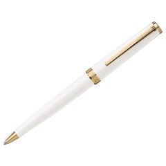 Used Montblanc PIX White Ballpoint Pen, 117659