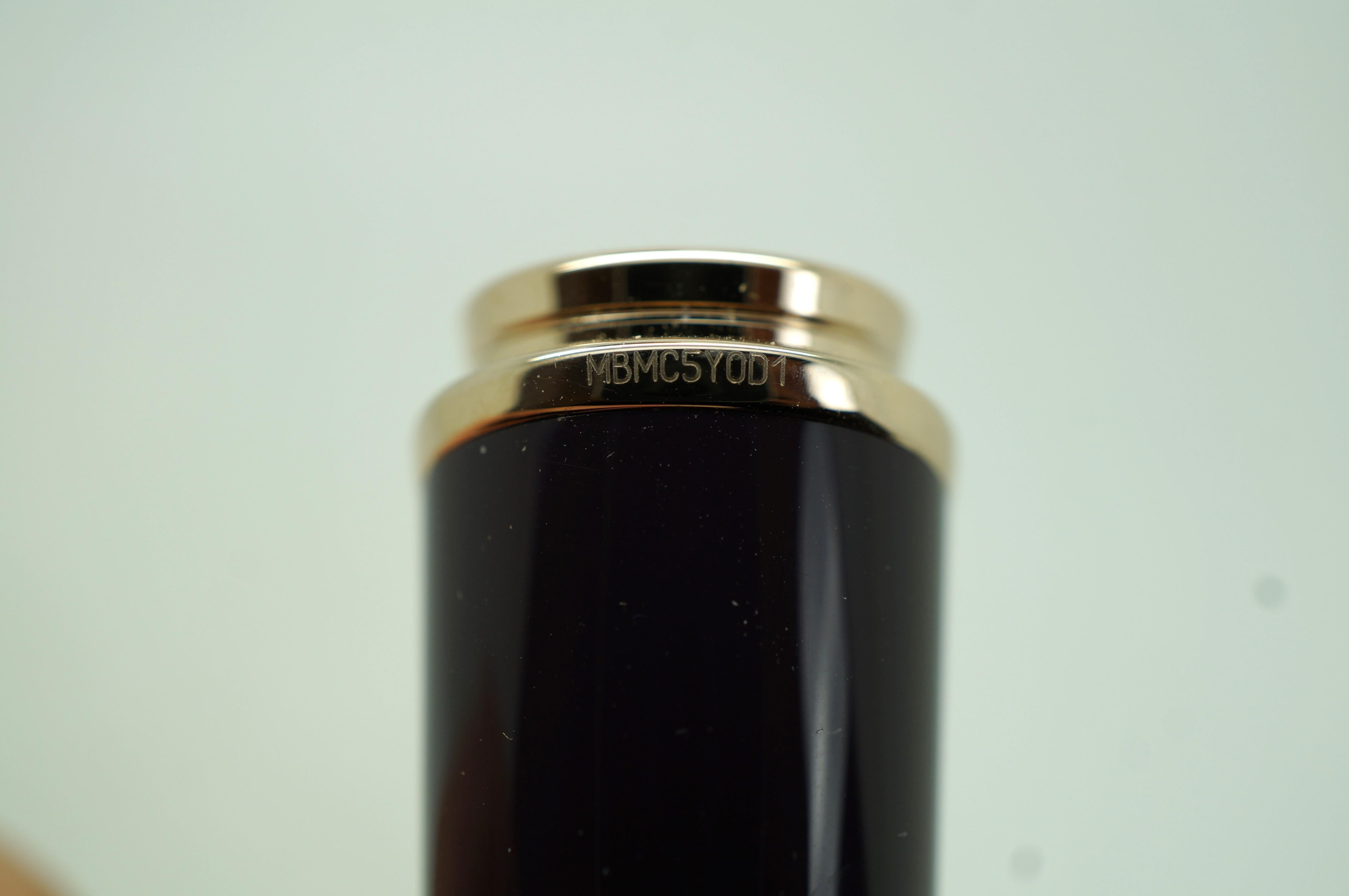 Montblanc Princesse Grace de Monaco Collection Purple Ballpoint Pen Original Box 3