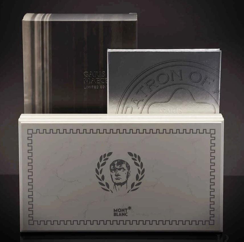 Montblanc Rare Sealed Gaius Maecenas Patron of Art Limited Edition Füllfederhalter (Deutsch) im Angebot