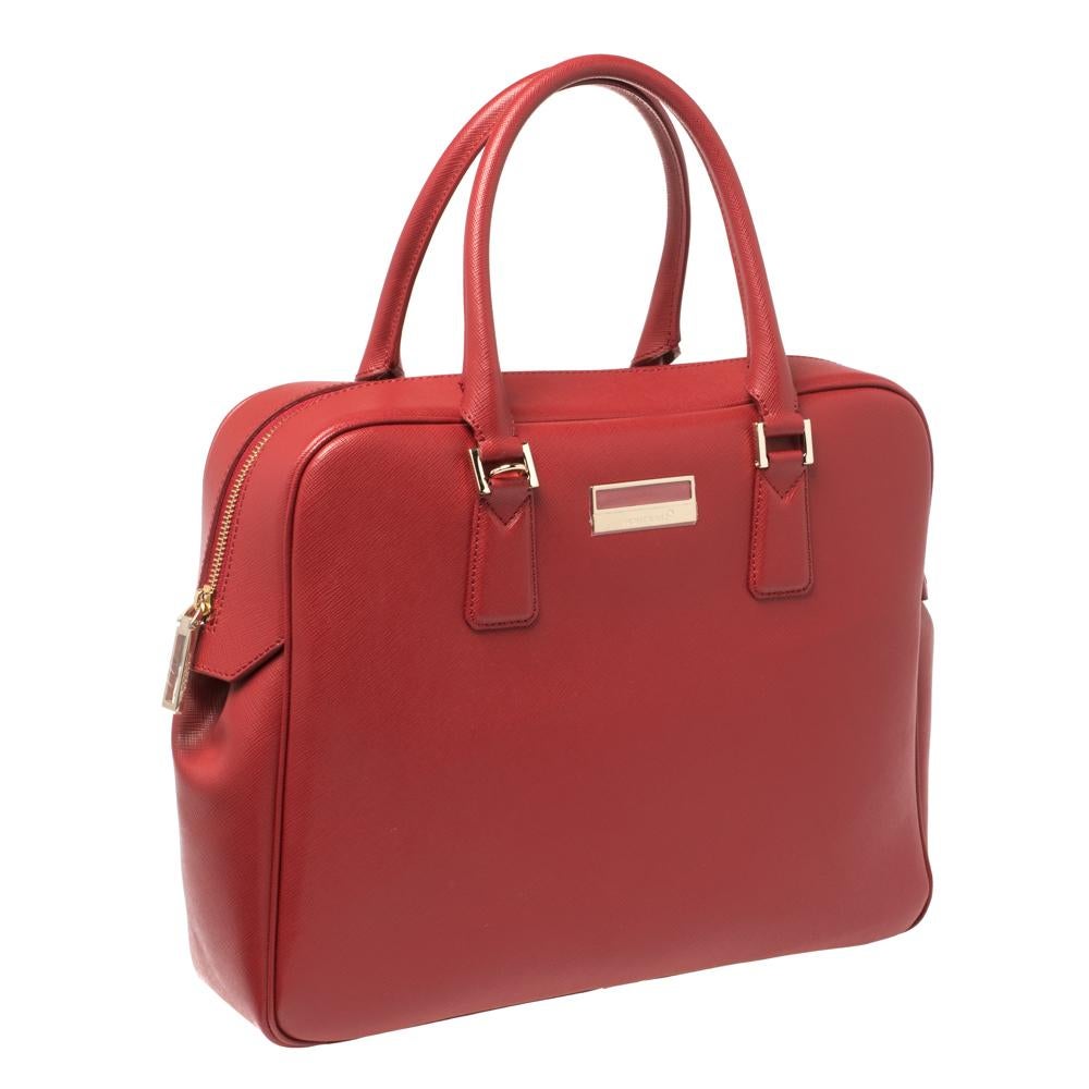 Mens Bags Pouches and wristlets for Men Montblanc Pebbled-leather Document Case in Burgundy Red 