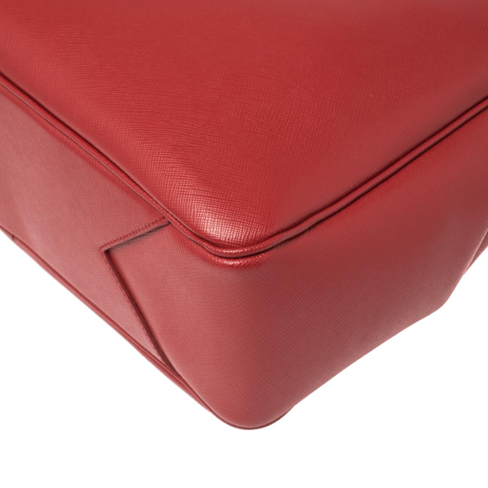 Montblanc Red Leather Sartorial Briefcase 1