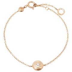 Montblanc Bracelet signet en or rose 18 carats et diamants