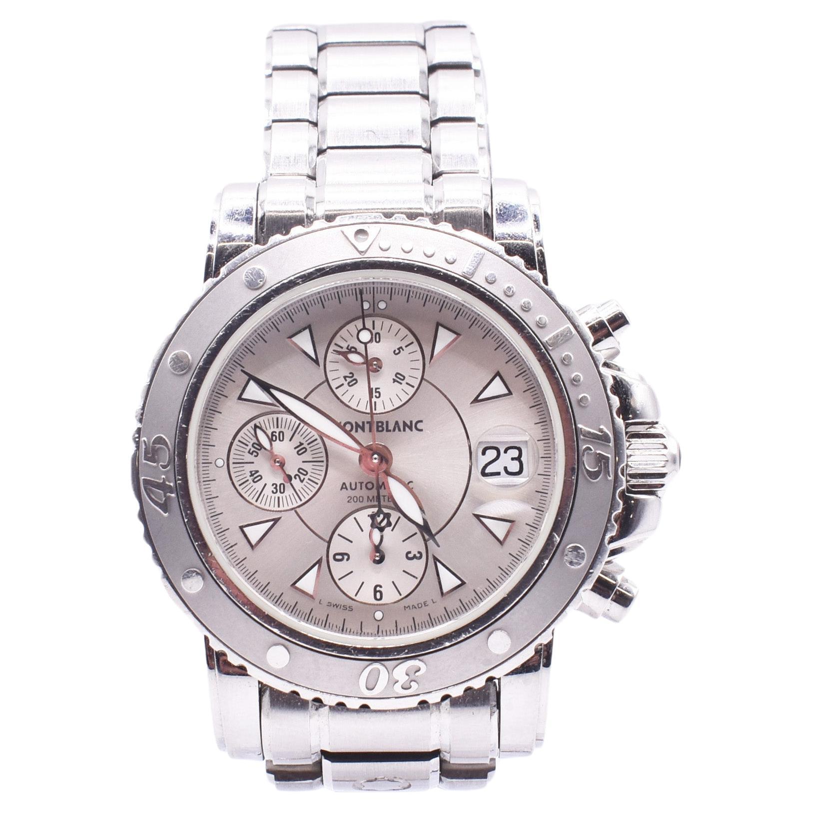 Montblanc Sport Meisterstück Sport Chronograph Automatic Ref. 7034 For Sale