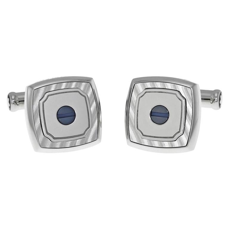 Montblanc Square Cufflinks 107584 For Sale