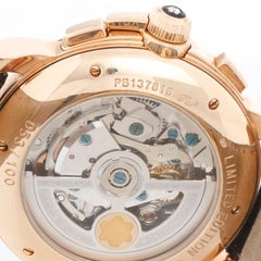 Montblanc Star Cronógrafo GMT 1906 Oro Rosa Perpetuo Edición Limitada