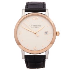 Montblanc Star Classique Stainless Steel and Rose Gold 112145