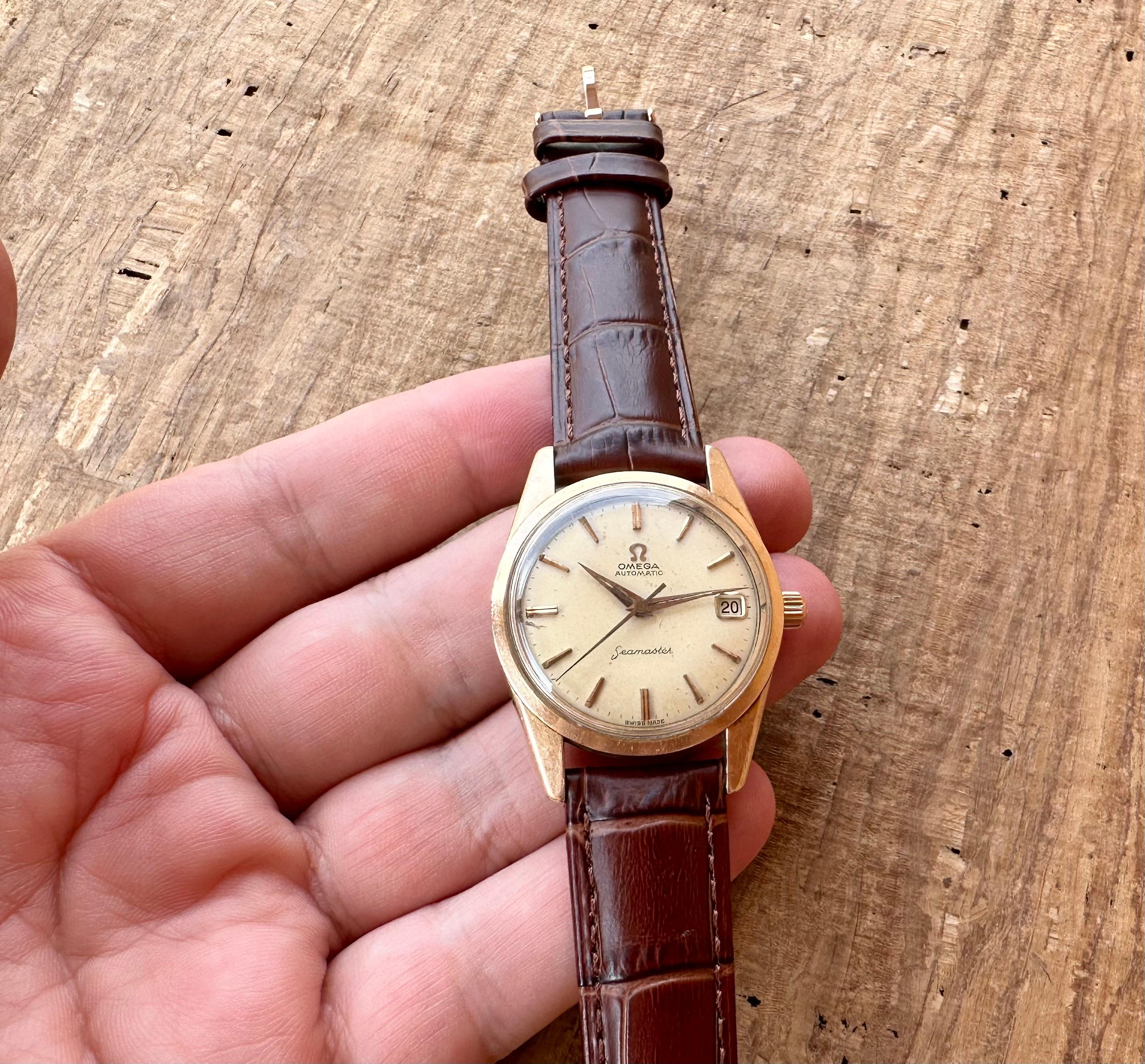 Omega Seamaster Gold Capped Seamaster Ref 14701 Vintage 60's Watch 3