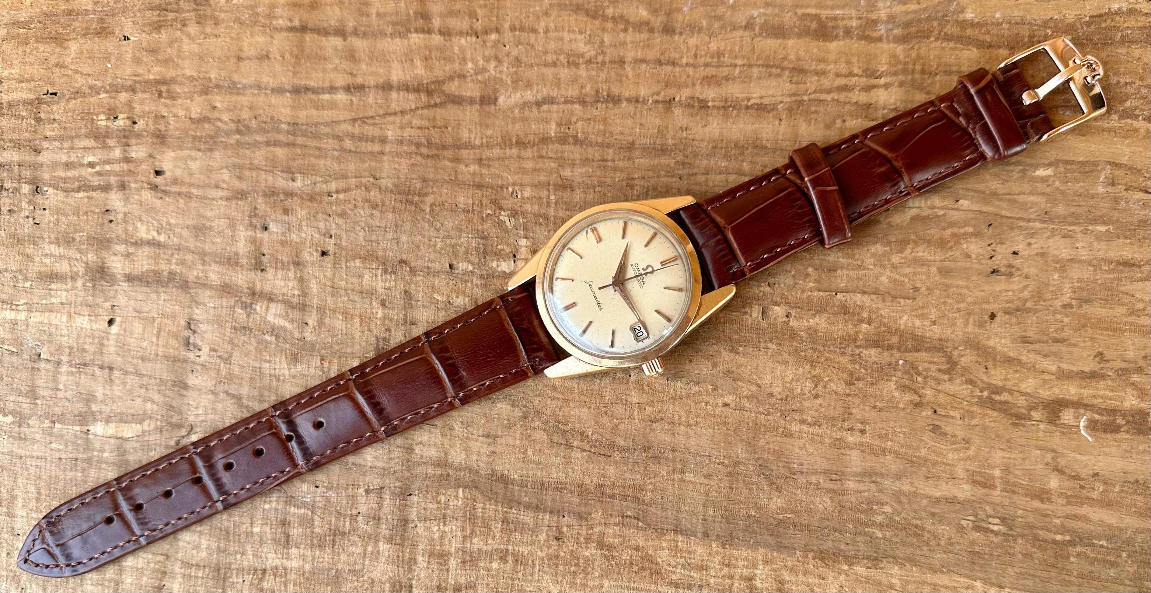 Omega Seamaster Gold Capped Seamaster Ref 14701 Vintage 60's Watch 5