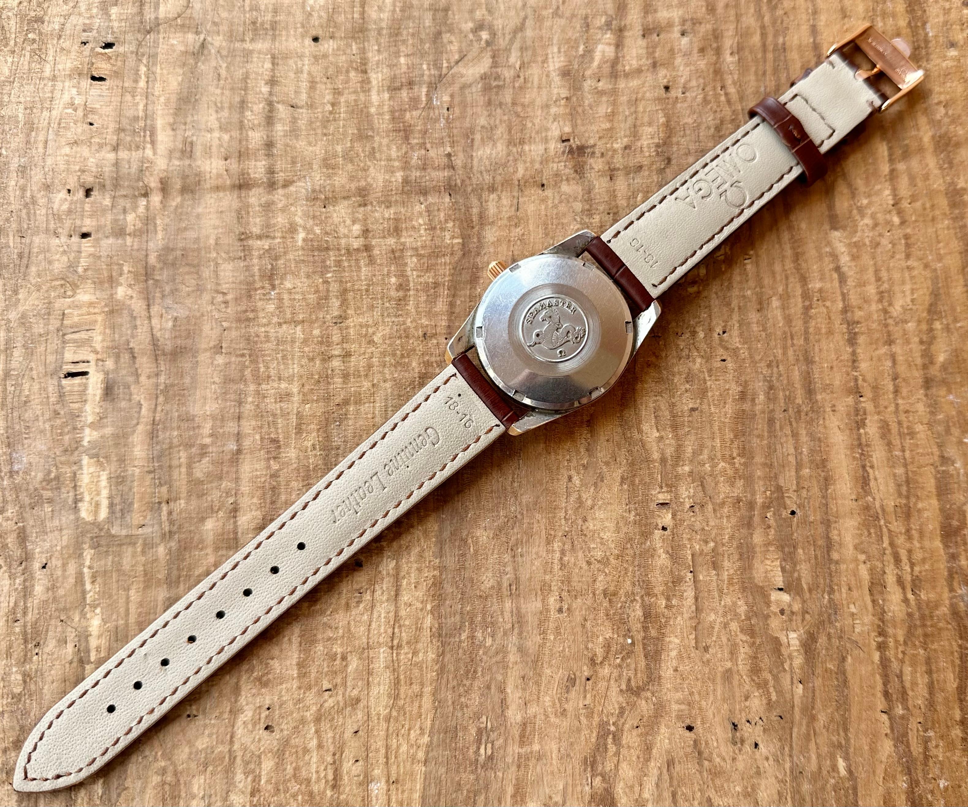 Omega Seamaster Gold Capped Seamaster Ref 14701 Vintage 60's Watch 7