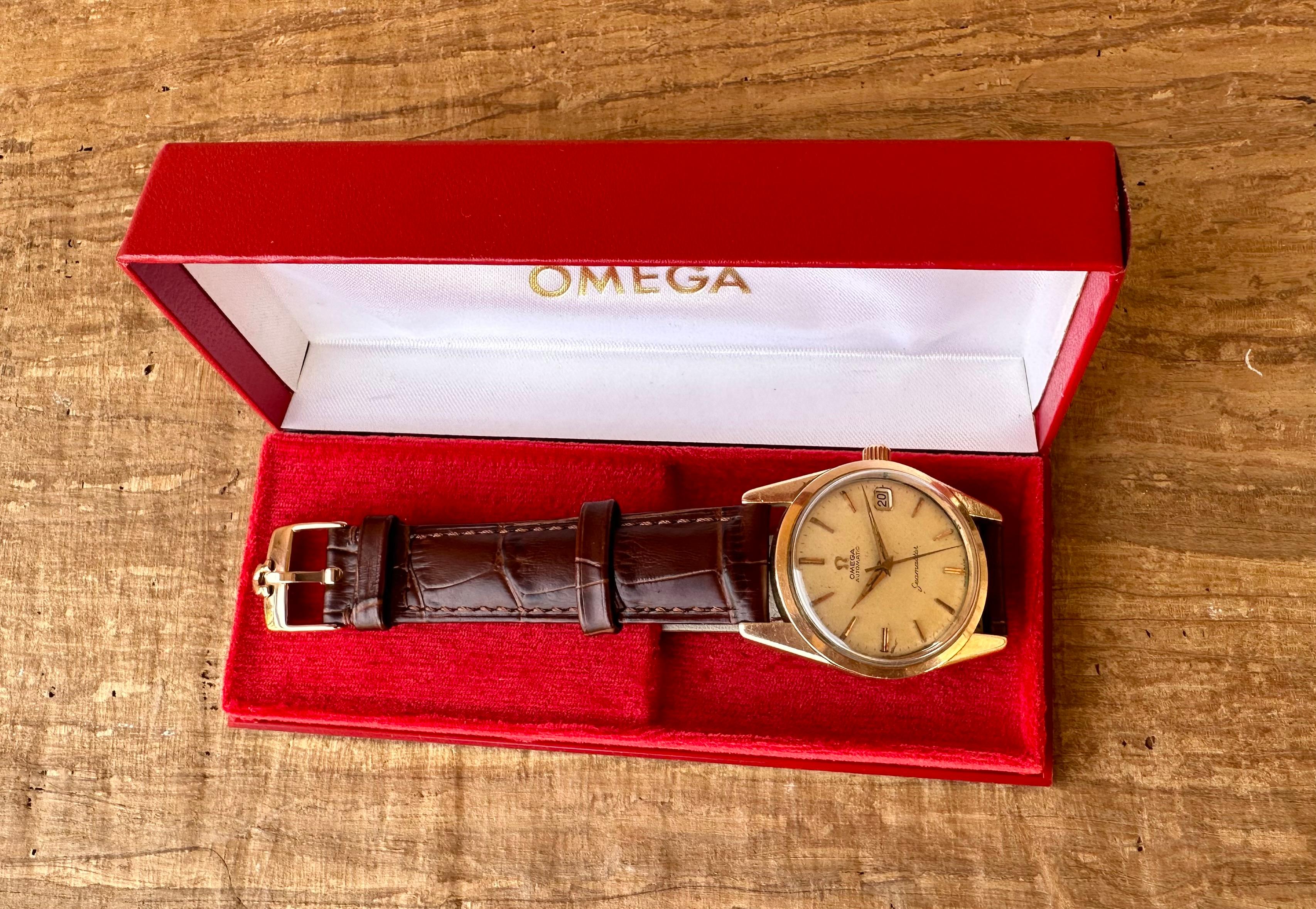 gold seamaster
