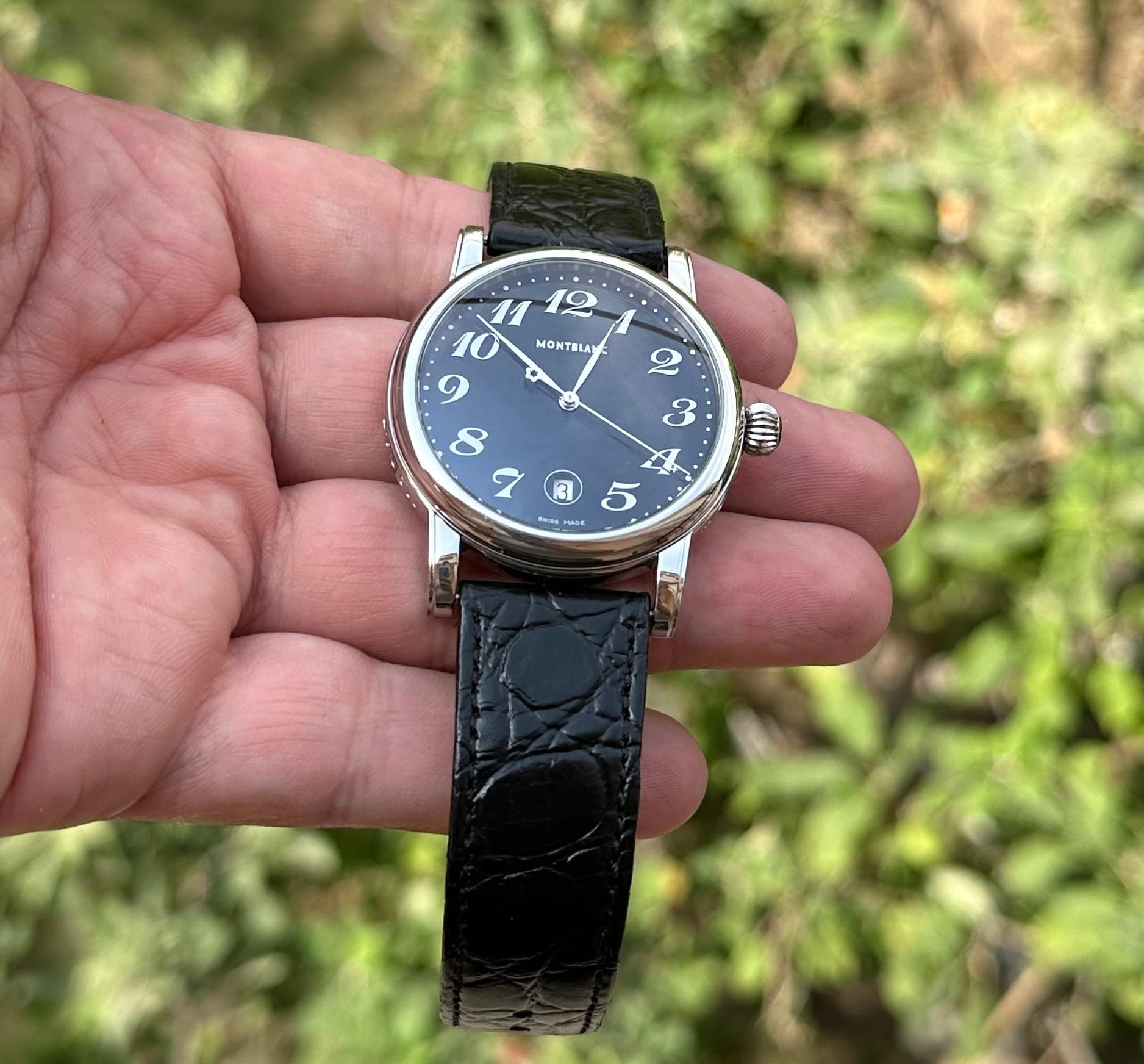 Reloj Montblanc Star Meisterstuck Star Date 7072 En caja 2