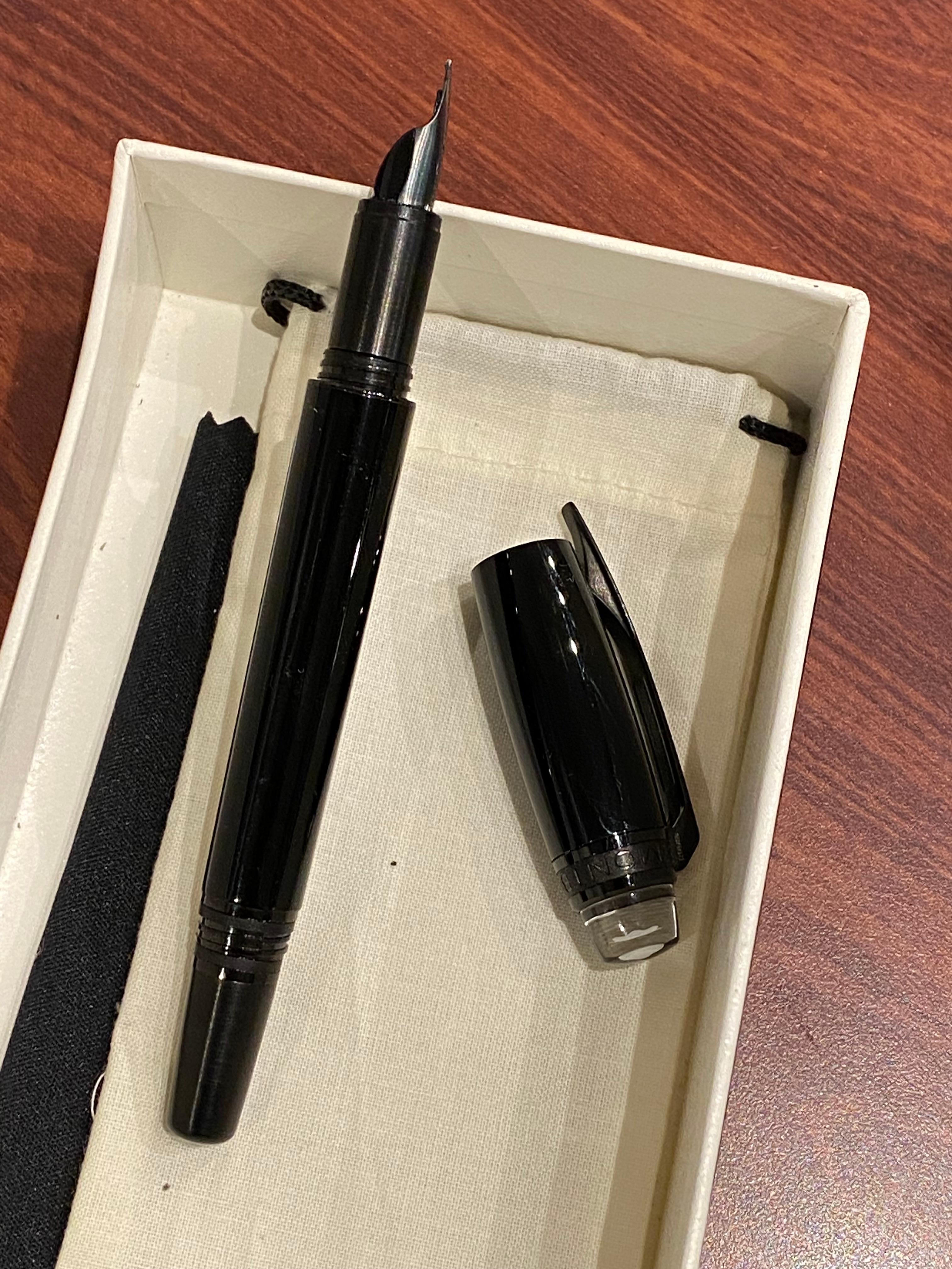 Montblanc Star Walker Urban Speed Fountain Pendentif en or 14K 585 Nib. Boîte + étui. en vente 5