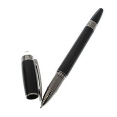 Montblanc StarWalker Black Resin Ruthenium Coated Set Of Ballpoint Pen