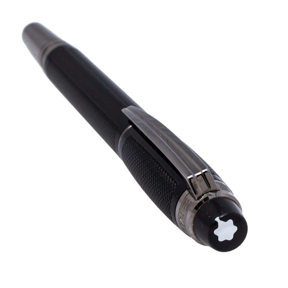 Montblanc StarWalker Extreme Nero Guilloché Penna Roller in resina In condizioni discrete a Dubai, Al Qouz 2