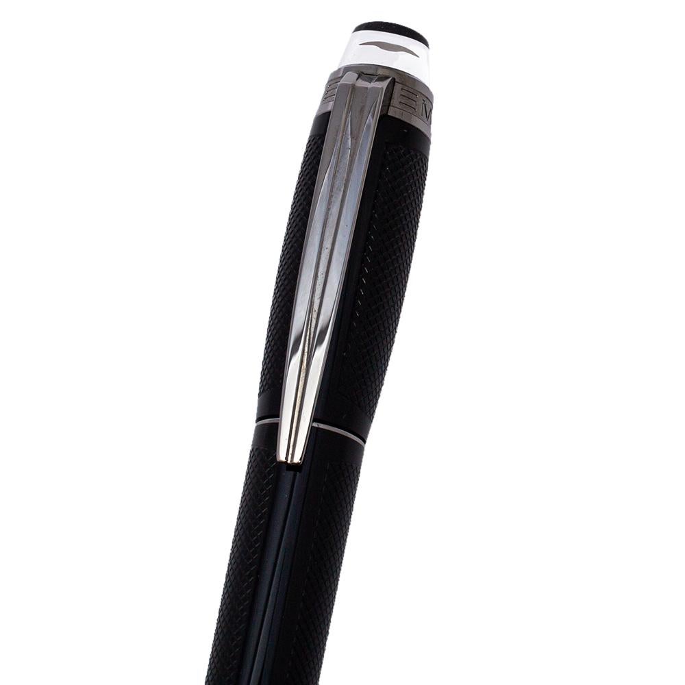 Uomo Montblanc StarWalker Extreme Nero Guilloché Penna Roller in resina