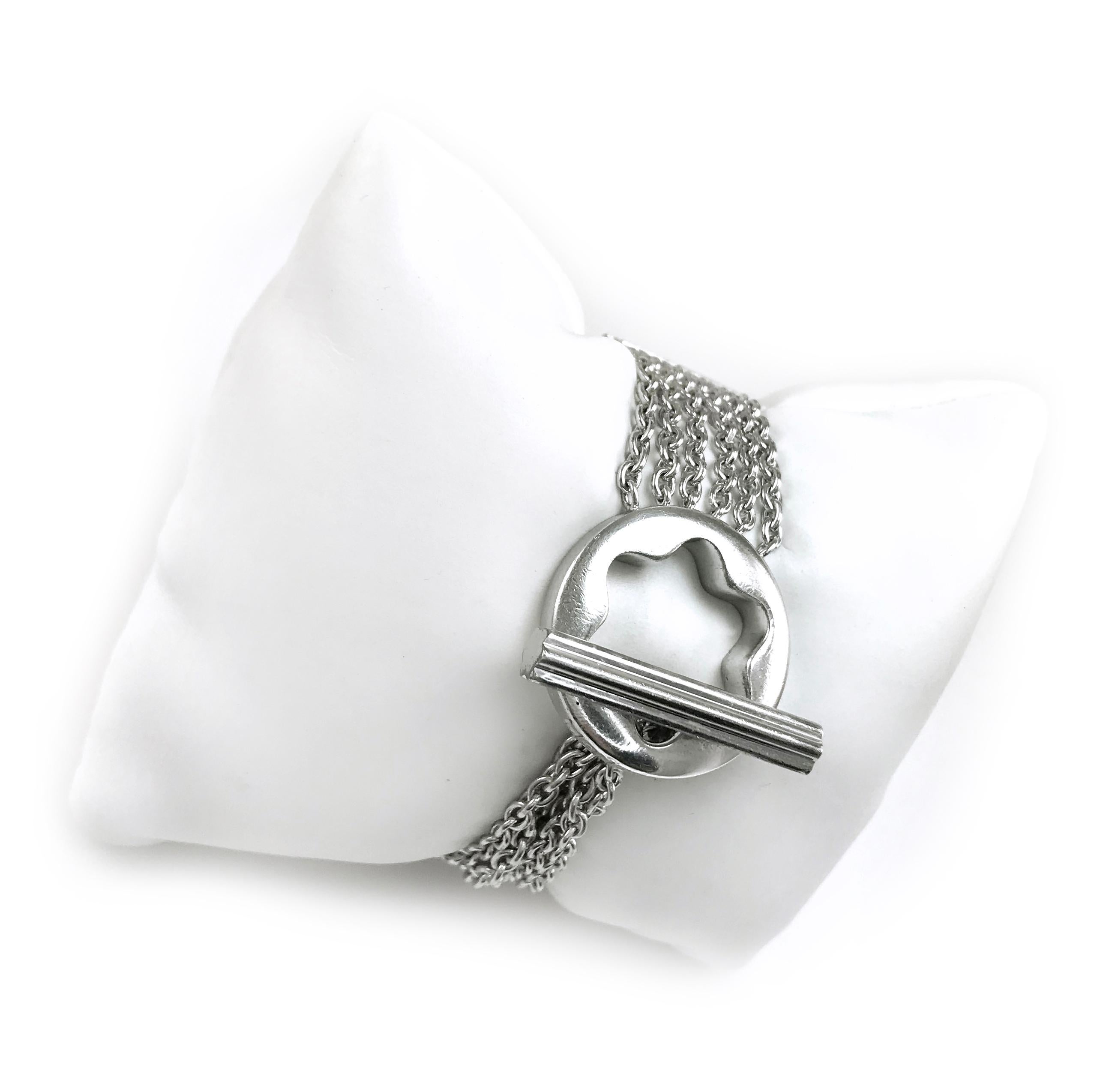 Montblanc Bracelet à chaîne en argent sterling en vente 1