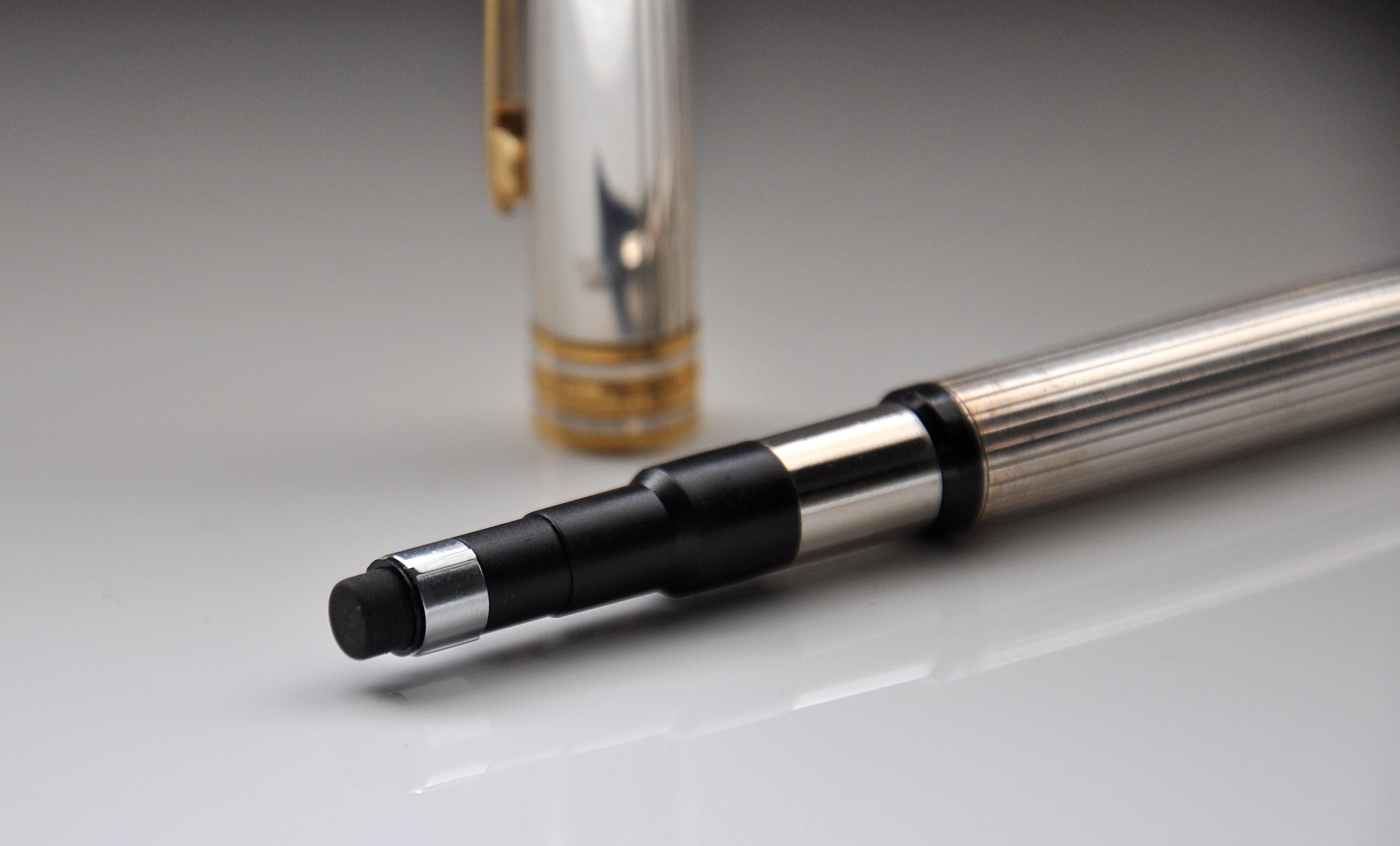 Plated Montblanc Sterling Silver Godron 165 Pencil