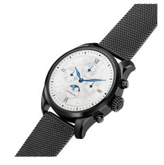 MontBlanc Summit 2 Black Steel Milanese Edition Watch 119723