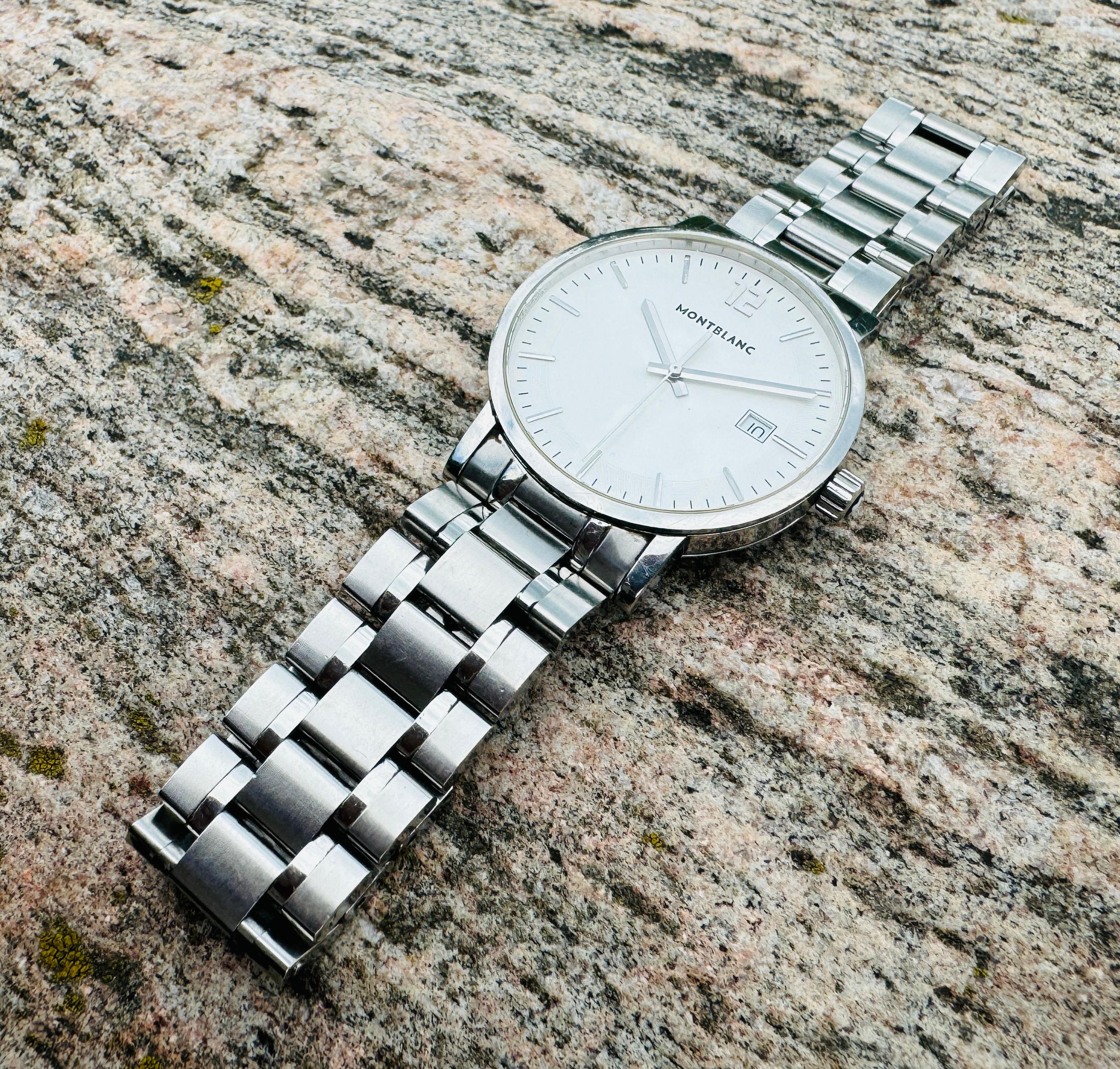 Montblanc Summit 7093 Edelstahl-Uhr Herren