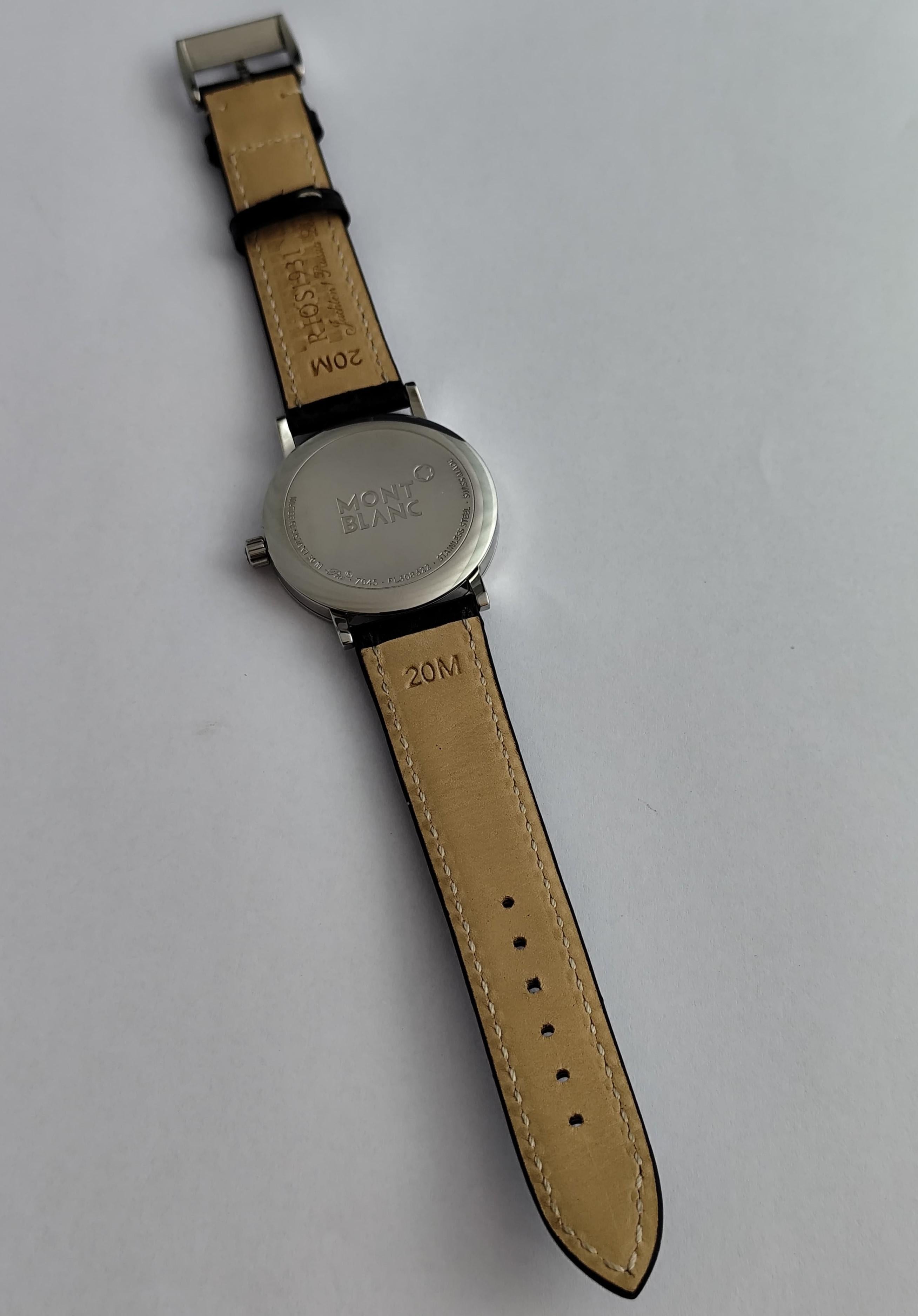 Montblanc Summit Pix 7045 Date 38mm Men's Watch For Sale 7