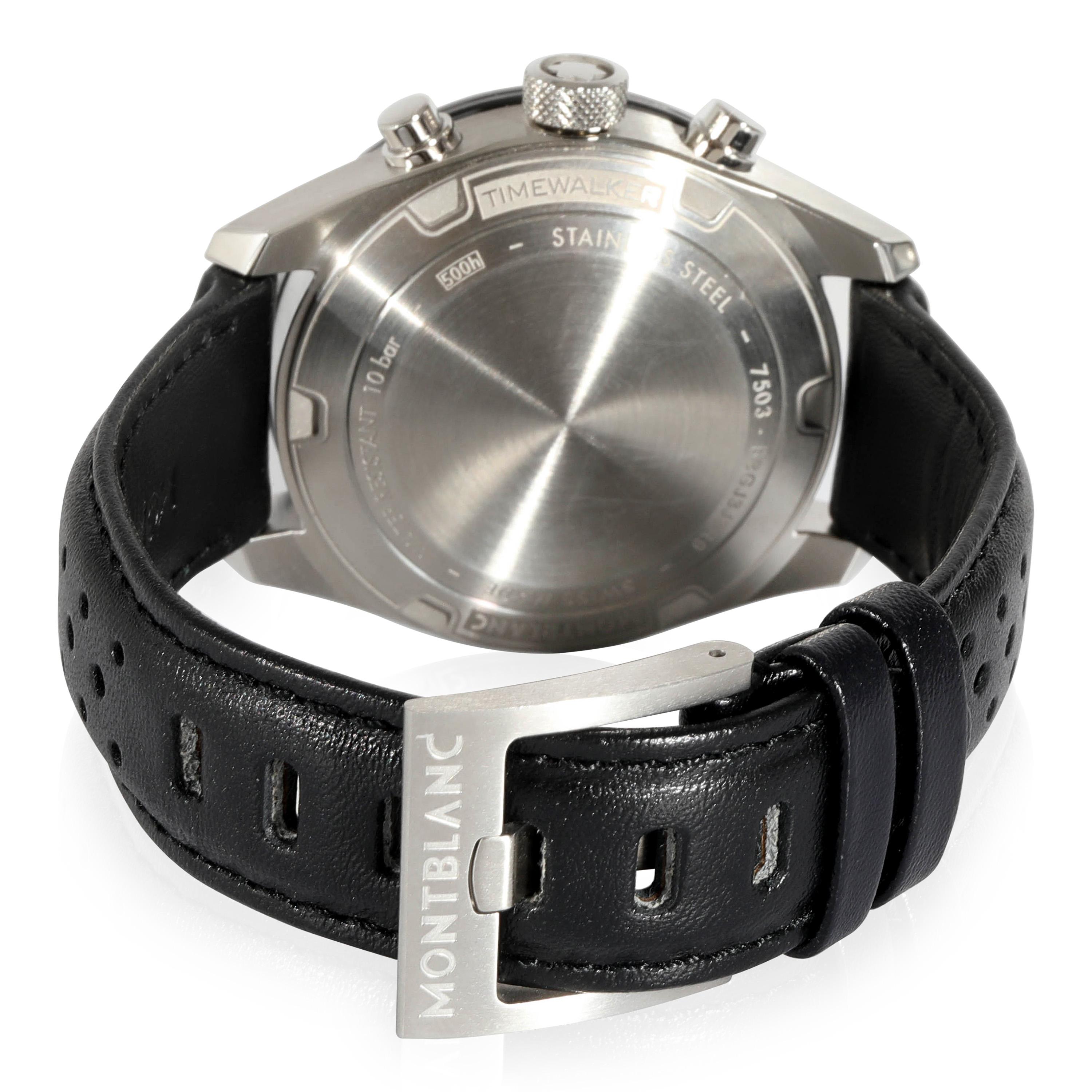 Montblanc Timewalker 119941  7503 Men's Watch in  Stainless Steel/Ceramic

SKU: 132219

PRIMARY DETAILS
Brand: Montblanc
Model: Timewalker
Country of Origin: Switzerland
Movement Type: Mechanical: Automatic/Kinetic
Year of Manufacture: