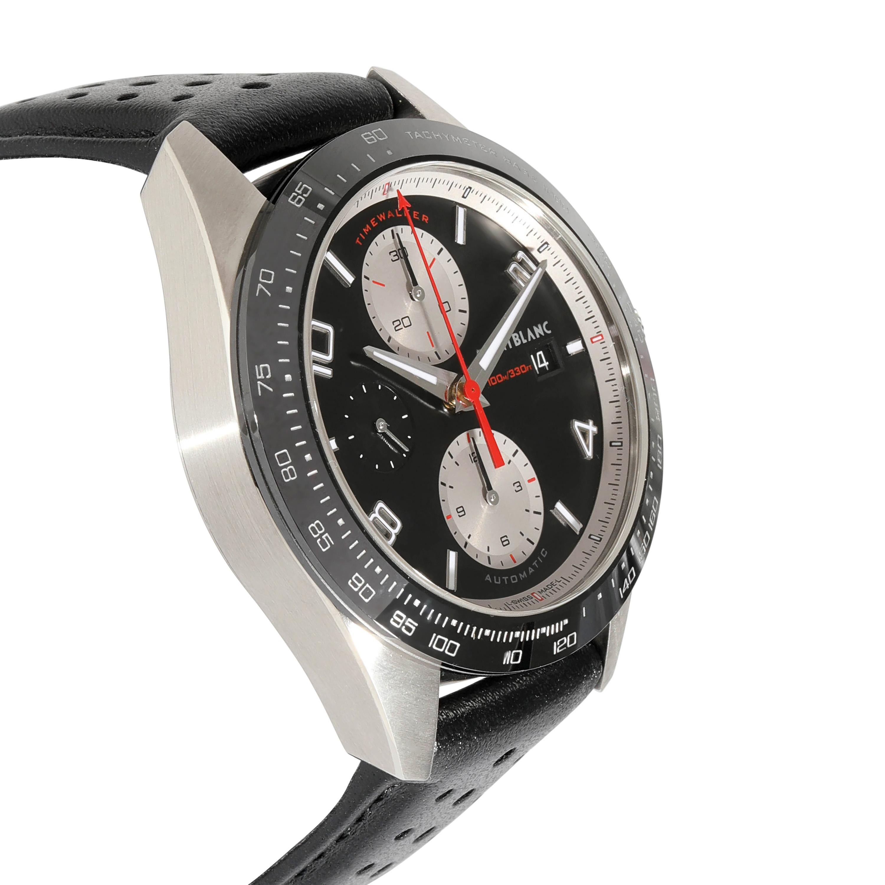 Montblanc Timewalker 119941  7503 Men's Watch in  Stainless Steel/Ceramic For Sale 1