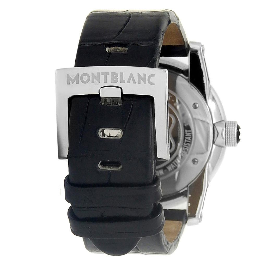 Contemporary Montblanc Timewalker 7070, Black Dial, Certified and Warranty