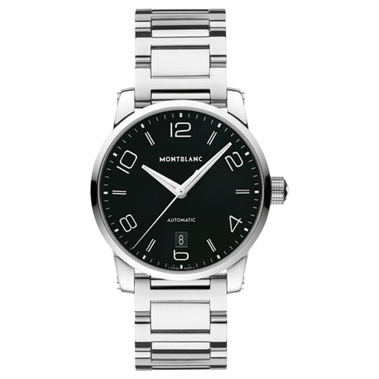 Montblanc Timewalker Automatic Black Dial Men's Watch 110339