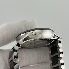 Montblanc Timewalker Chronograph 103094 43mm Stahl schwarz Keramik Box Papier