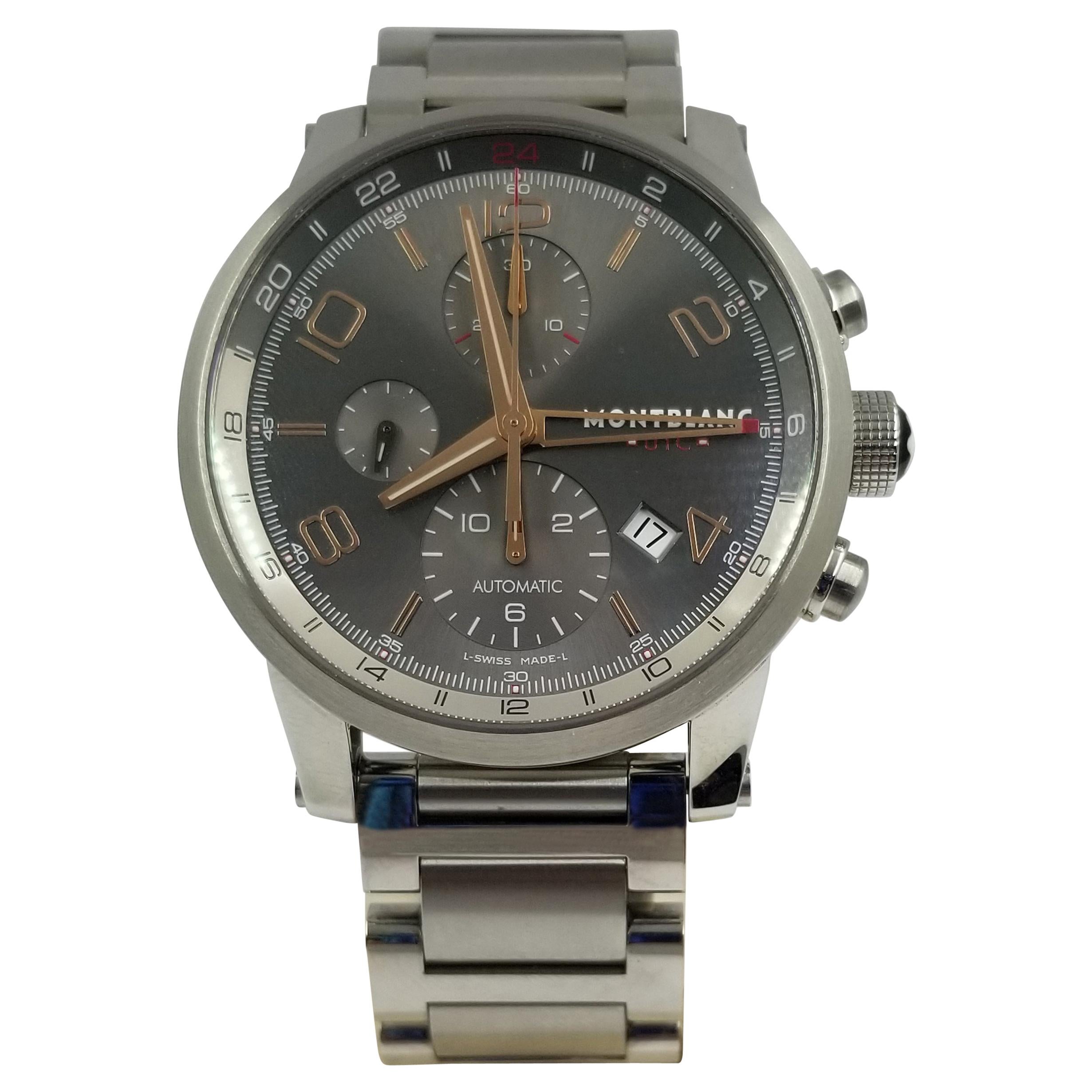 Montblanc Timewalker ChronoVoyager UTC Wristwatch