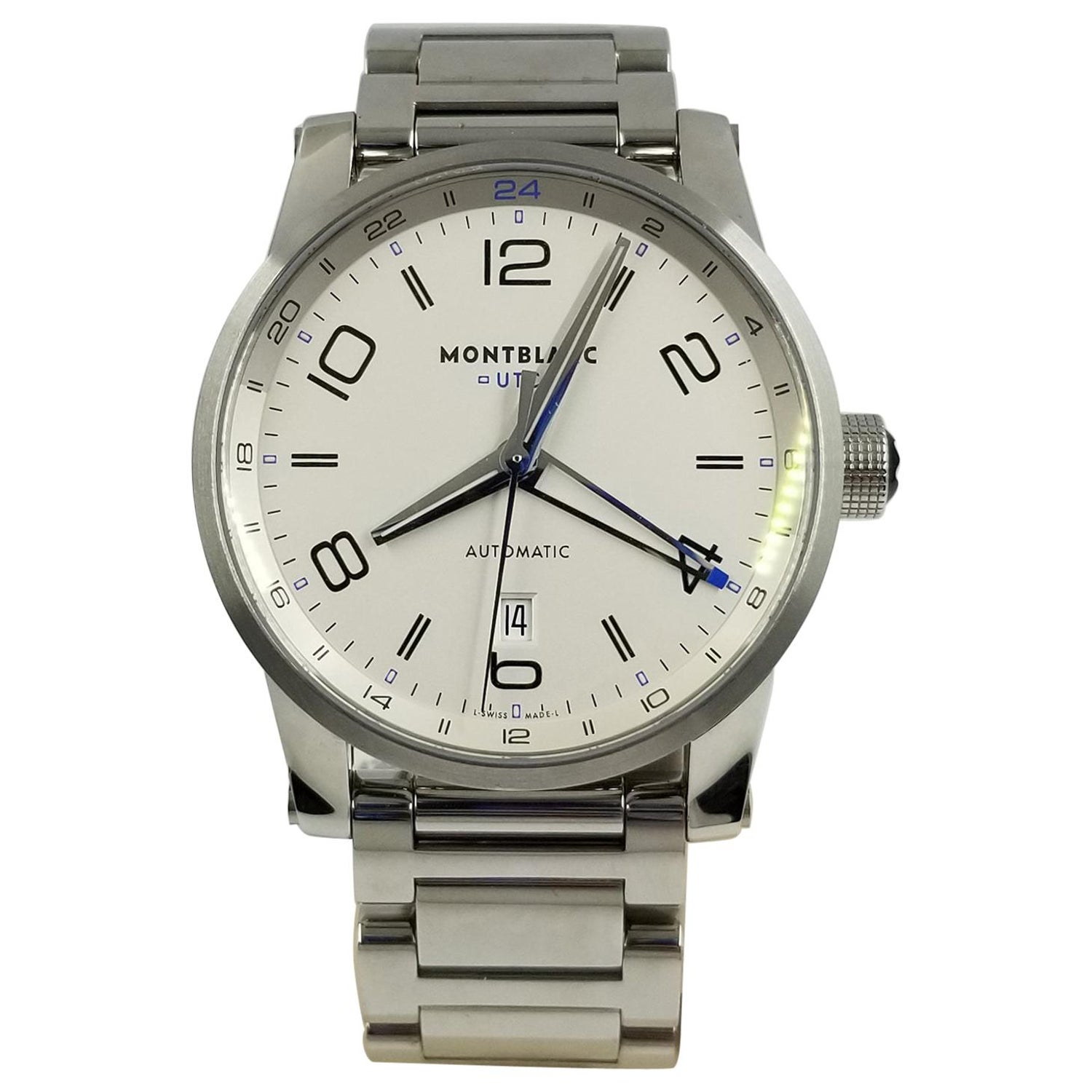 Montblanc Timewalker UTC Wristwatch For Sale at 1stDibs