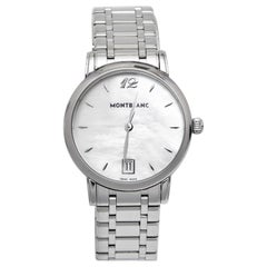 Montblanc Bianco Madreperla Acciaio Inox Star Classique 108764 Donna