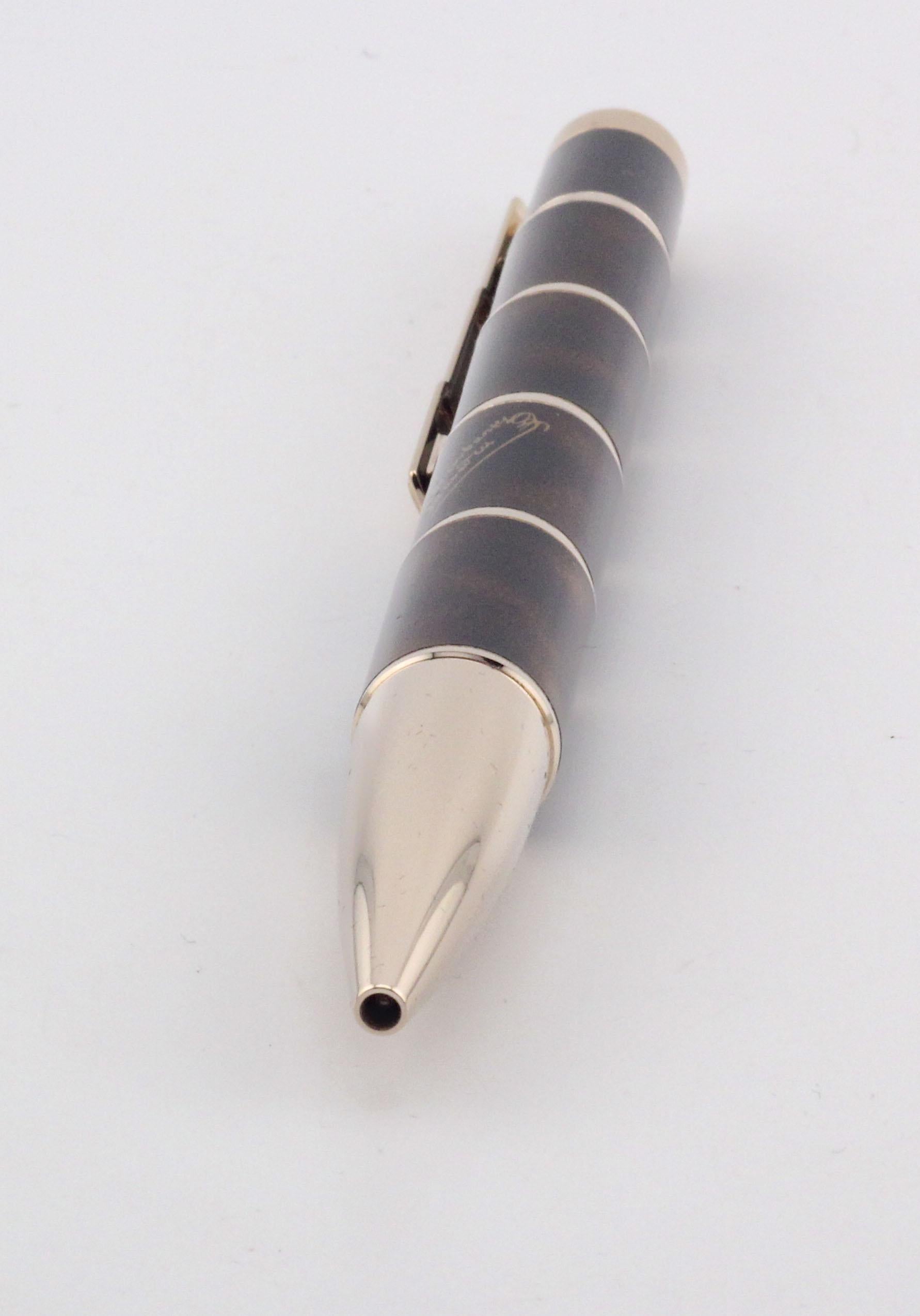 Penna a sfera Montblanc Writer Series Miguel Cervantes con libro Don Quijote +BP in vendita 4